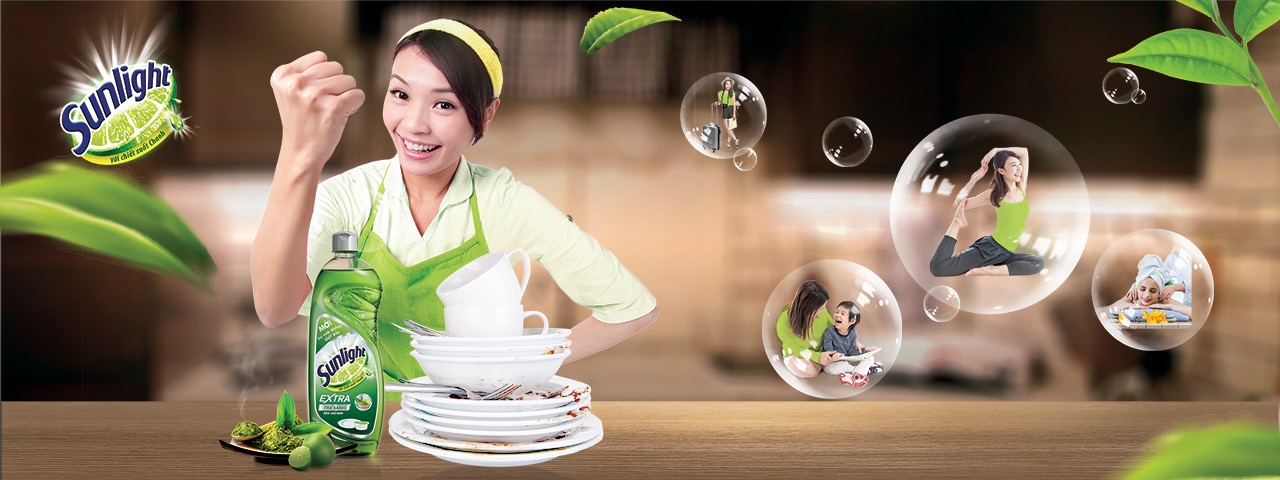 việc nhà có thể đợi, Chiến lược truyền thông của Sunlight, Unilever